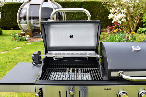 SAC Combi Gas/Charcoal BBQ & accessories