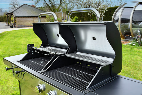 SAC Combi Gas/Charcoal BBQ & accessories