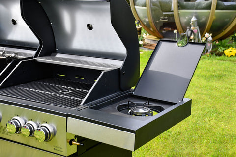 SAC Combi Gas/Charcoal BBQ & accessories