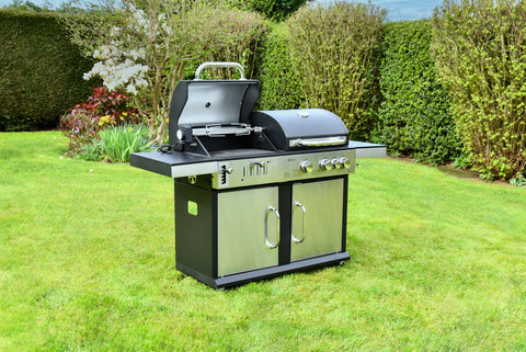 SAC Combi Gas/Charcoal BBQ & accessories