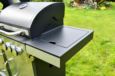 SAC Combi Gas/Charcoal BBQ & accessories