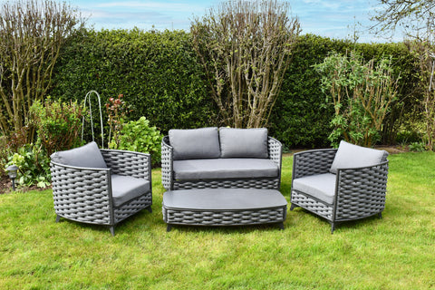 SAC Deluxe Rope Weave Patio Set